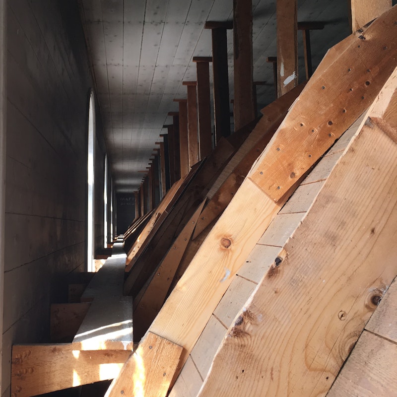 ste-christine voute bois