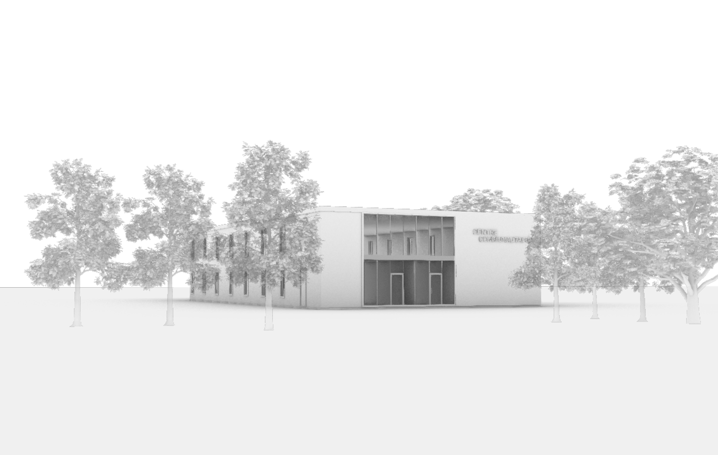 Sainte-Christine comparable neuf Bâtiment comparable neuf construit suite à la démolition hypothétique de l'Église