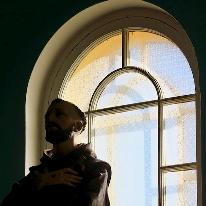 Chambord statue frère 